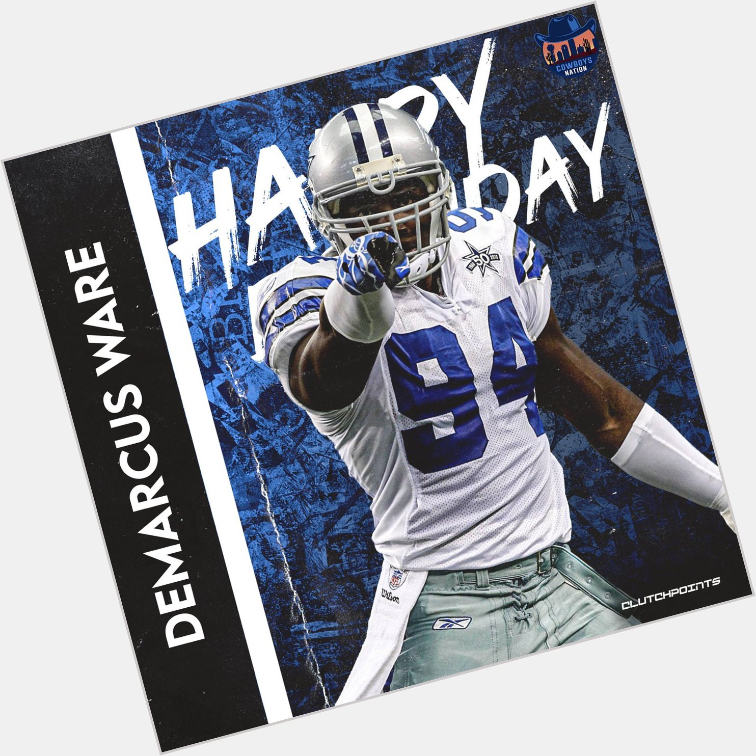 Join Cowboys Nation in greeting the legendary DeMarcus Ware a happy 39th birthday 