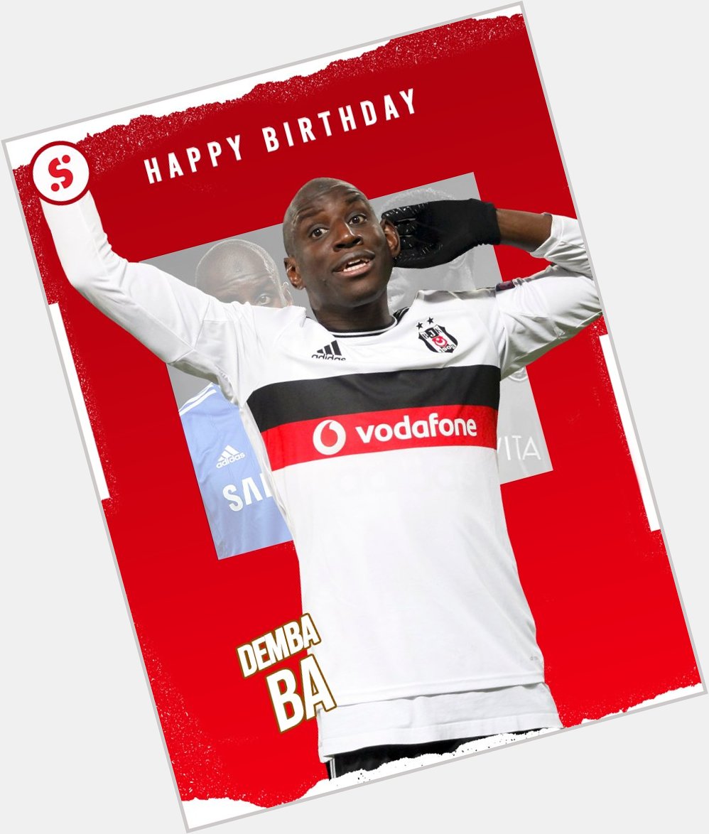 Happy 37th birthday to Demba Ba!    