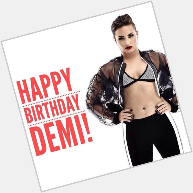 Happy Birthday, Demi Lovato!         