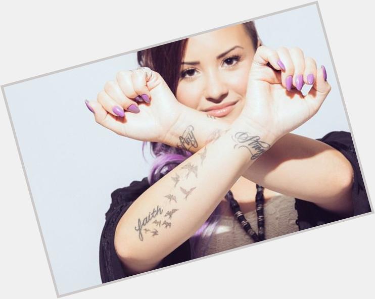 Happy Birthday Check out our Demi Lovato tattoo: 