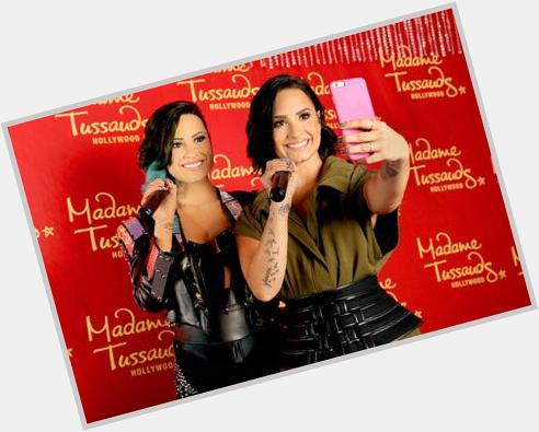 Happy 23rd birthday to Demi Lovato today! (and she also just got her own wax sculpture) 
