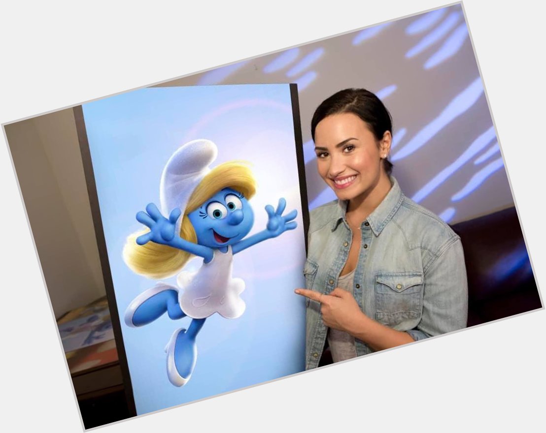 Happy 27th Birthday to Demi Lovato, the voice of Smurfette in Smurfs: The Lost Village! She\s also a singer. 