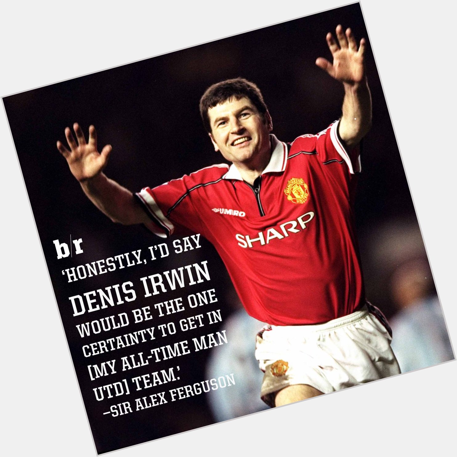 Happy birthday to a and legend, Denis Irwin, who turns 50 today. 