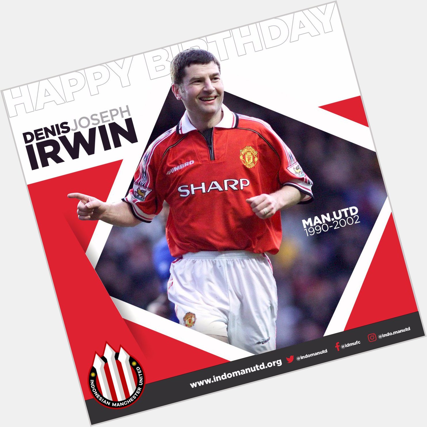  Happy Birthday also to the legendary Denis Irwin!   