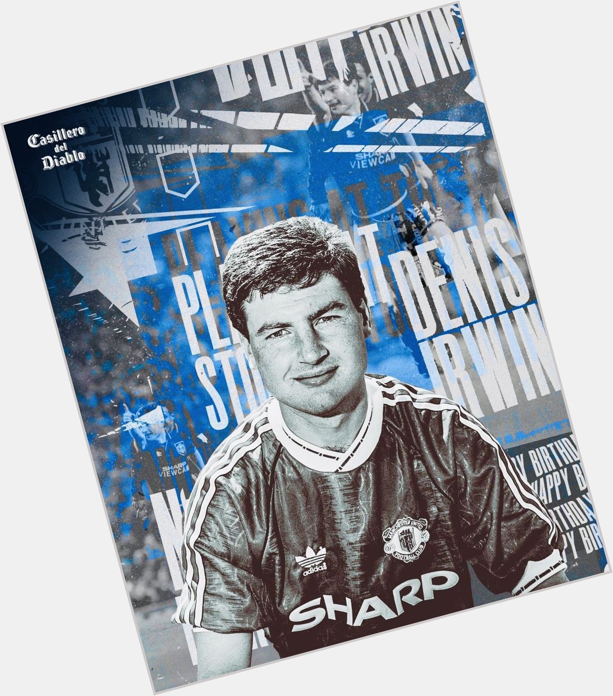 Manchester United !!!
Happy birthday to a legend of the club, Denis Irwin! 