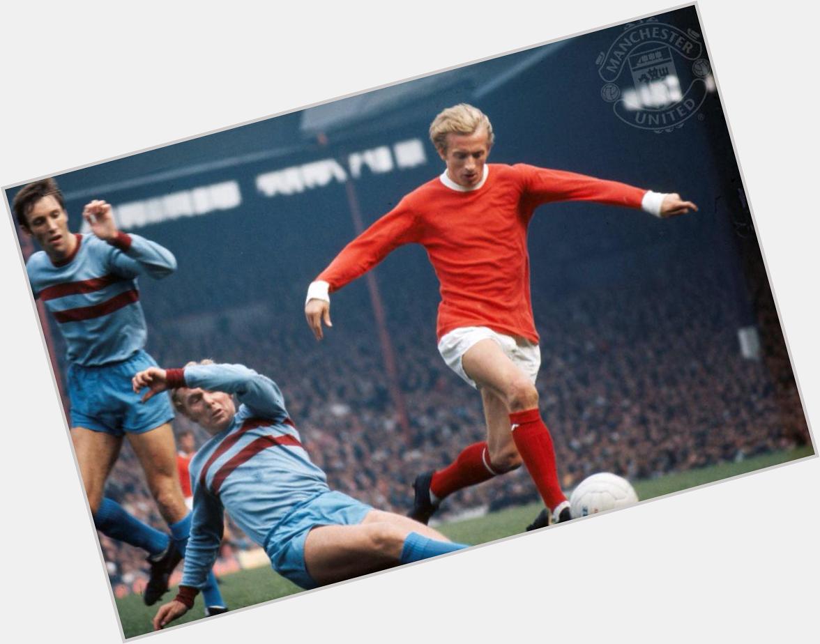 Denis Law scored 237 goals for United, and turns 75 today. Happy birthday! (sparkling eyes)(gift)(birthday) 