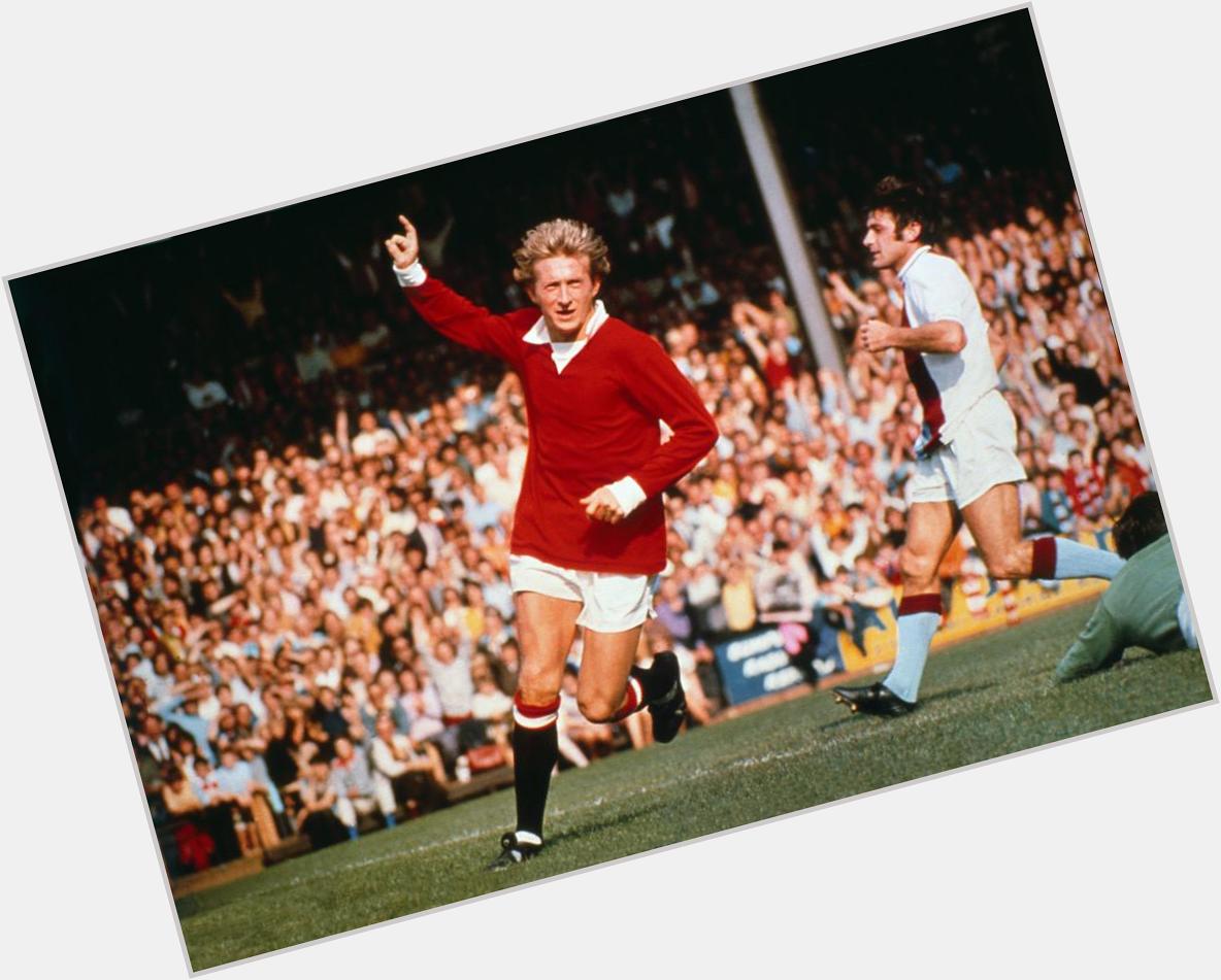 Happy 75th Birthday to Denis Law. Manchester United and Scotland\s legendary striker. European Cup winner 1968 