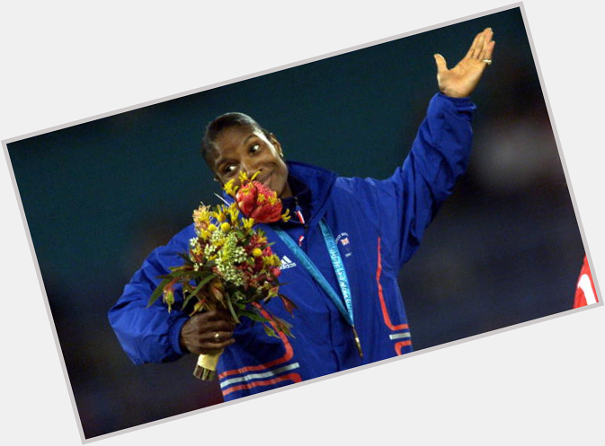 Happy Birthday to Denise Lewis! The former GB heptathlete won 5 gold medals, including this one at the 2000 Olympics. 