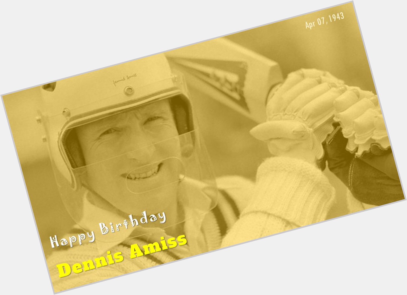 Happy Birthday, Dennis Amiss, the first man to score an ODI hundred   