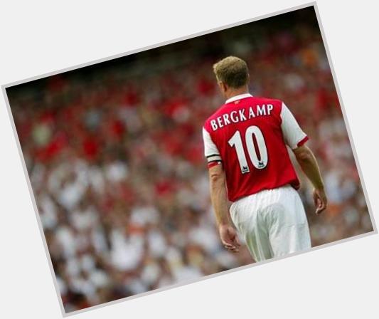 \"Behind every pass there must be a thought,\" Dennis Bergkamp.
Happy birthday legend! 