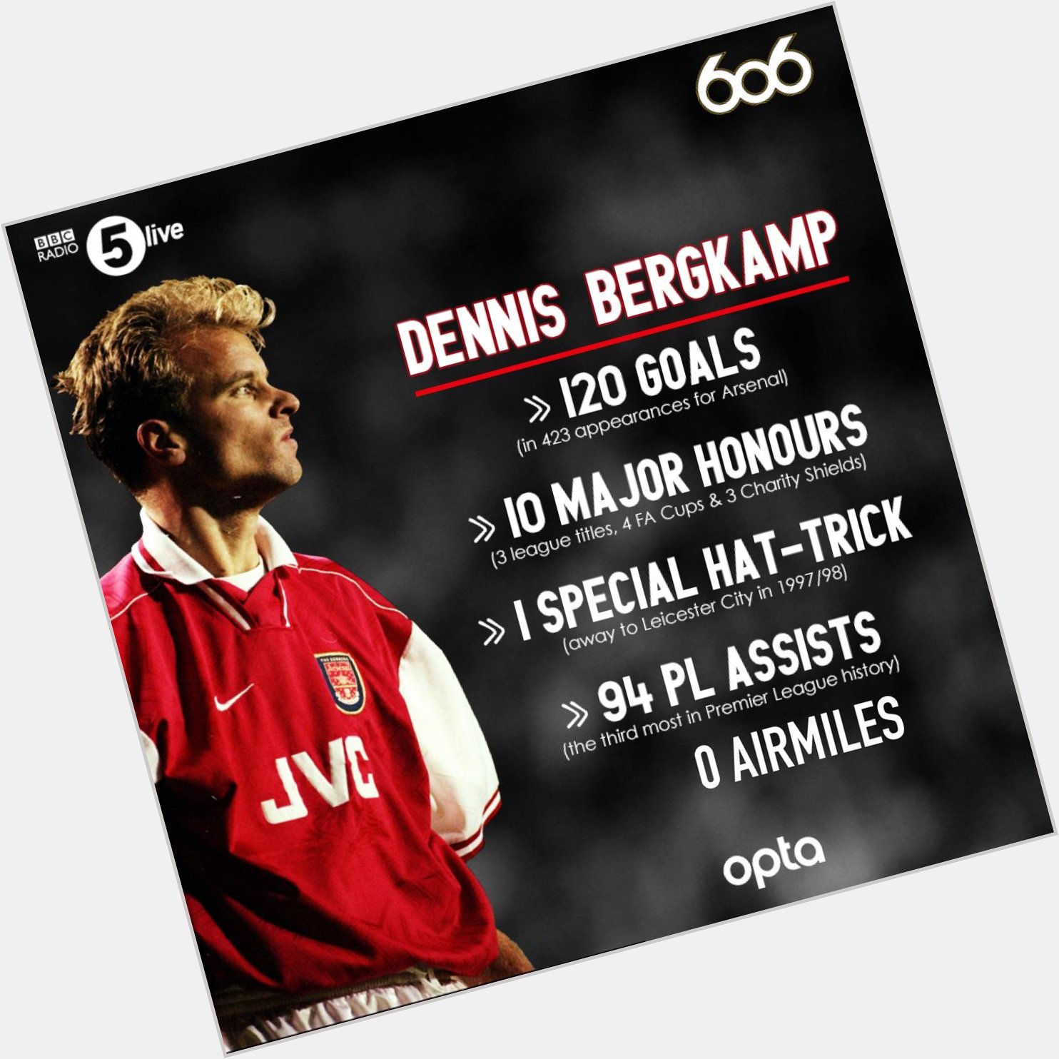Happy 46th birthday to Dennis Bergkamp, &amp; legend. 