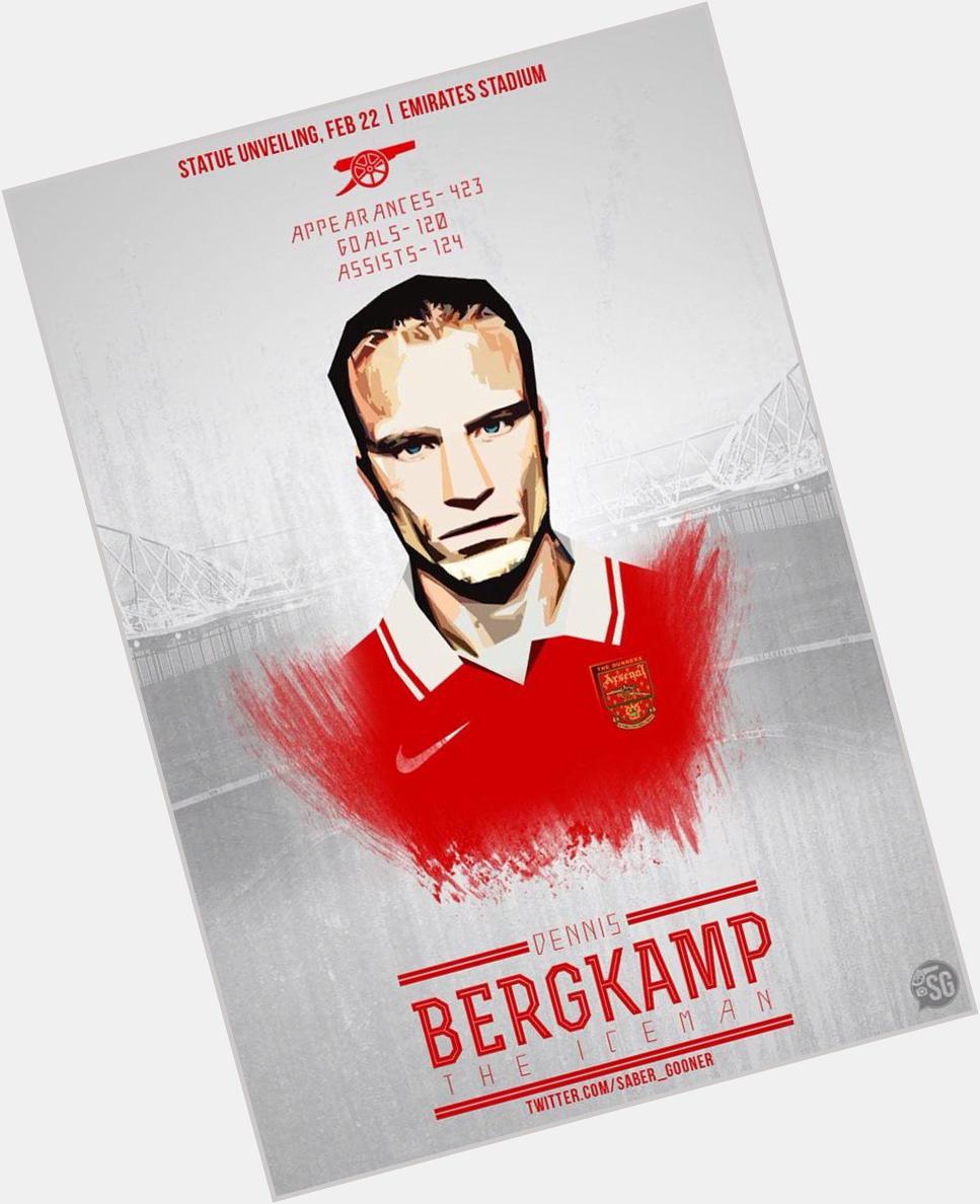 Happy 46th Birthday Dennis Bergkamp 