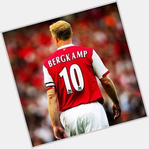 Happy Birthday to Arsenal legend, Dennis Bergkamp. In his 11 years at the club, He scored 120 goals in 345 apps. 