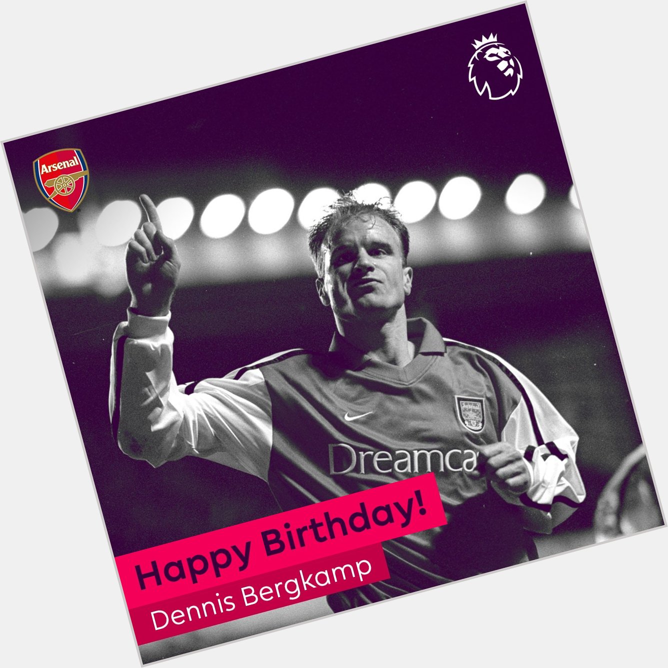 Happy birthday to one of greatest ever, Dennis Bergkamp!   