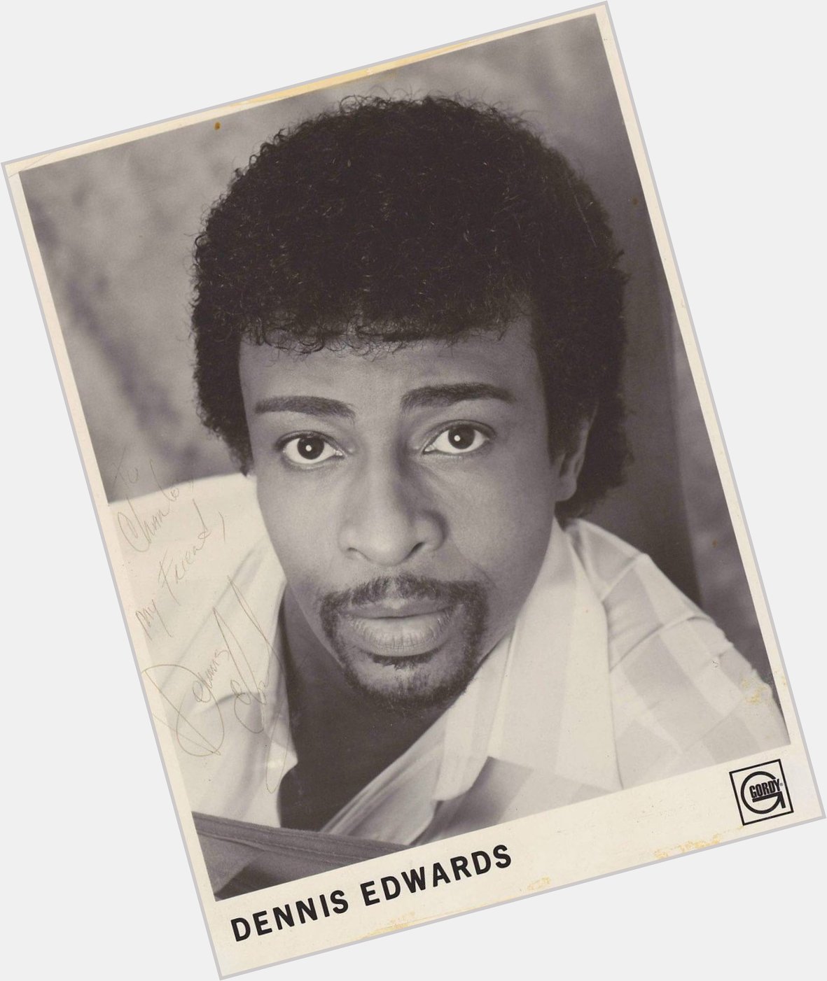 Happy Birthday Dennis Edwards (February 3, 1943 - February 2, 2018) singer of The Contours & The Temptations 