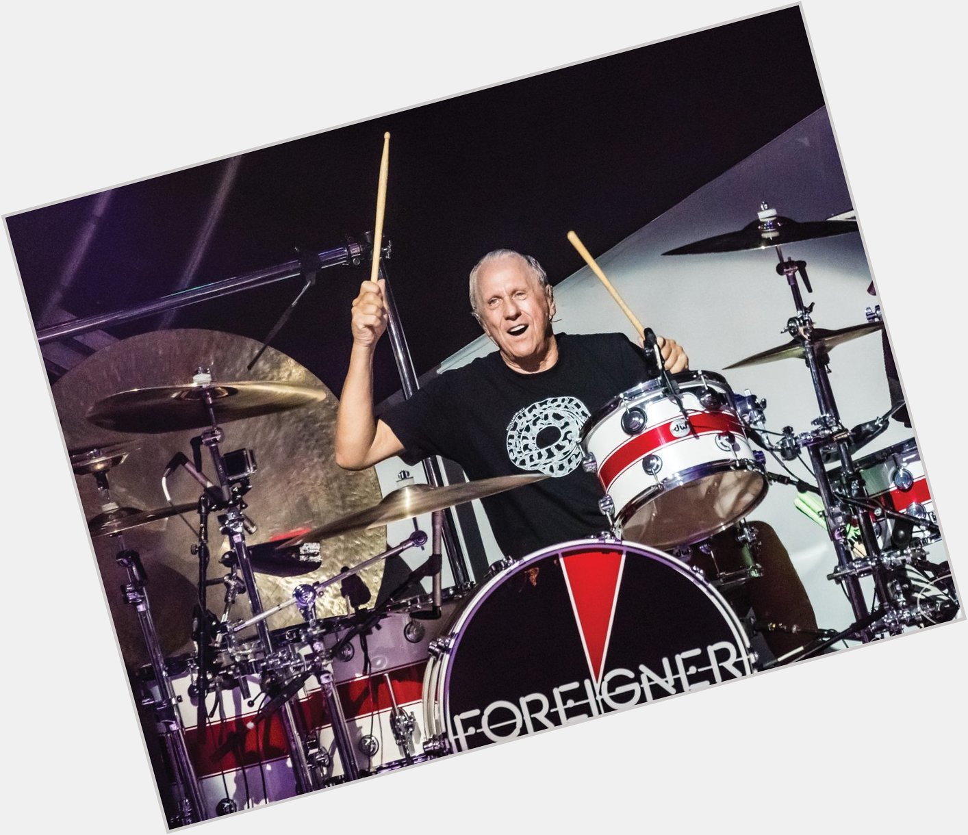 Today we wish a happy birthday to Dennis Elliott.

Dennis was the original drummer for the rock band, Foreigner.  