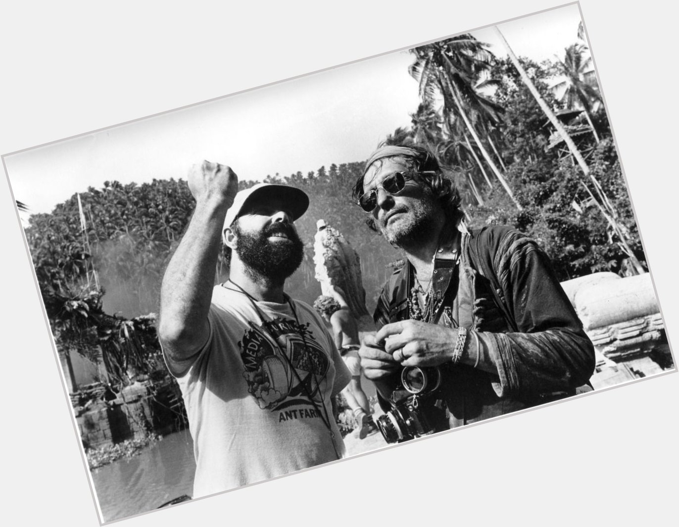 Happy birthday too to Dennis Hopper.

Here with Francis Ford Coppola on the set of Apocalypse Now. 