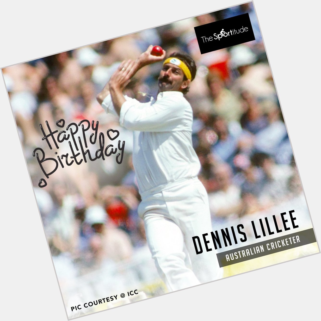 Happy birthday to Dennis Lillee, one of the greatest fast bowlers of all time! 