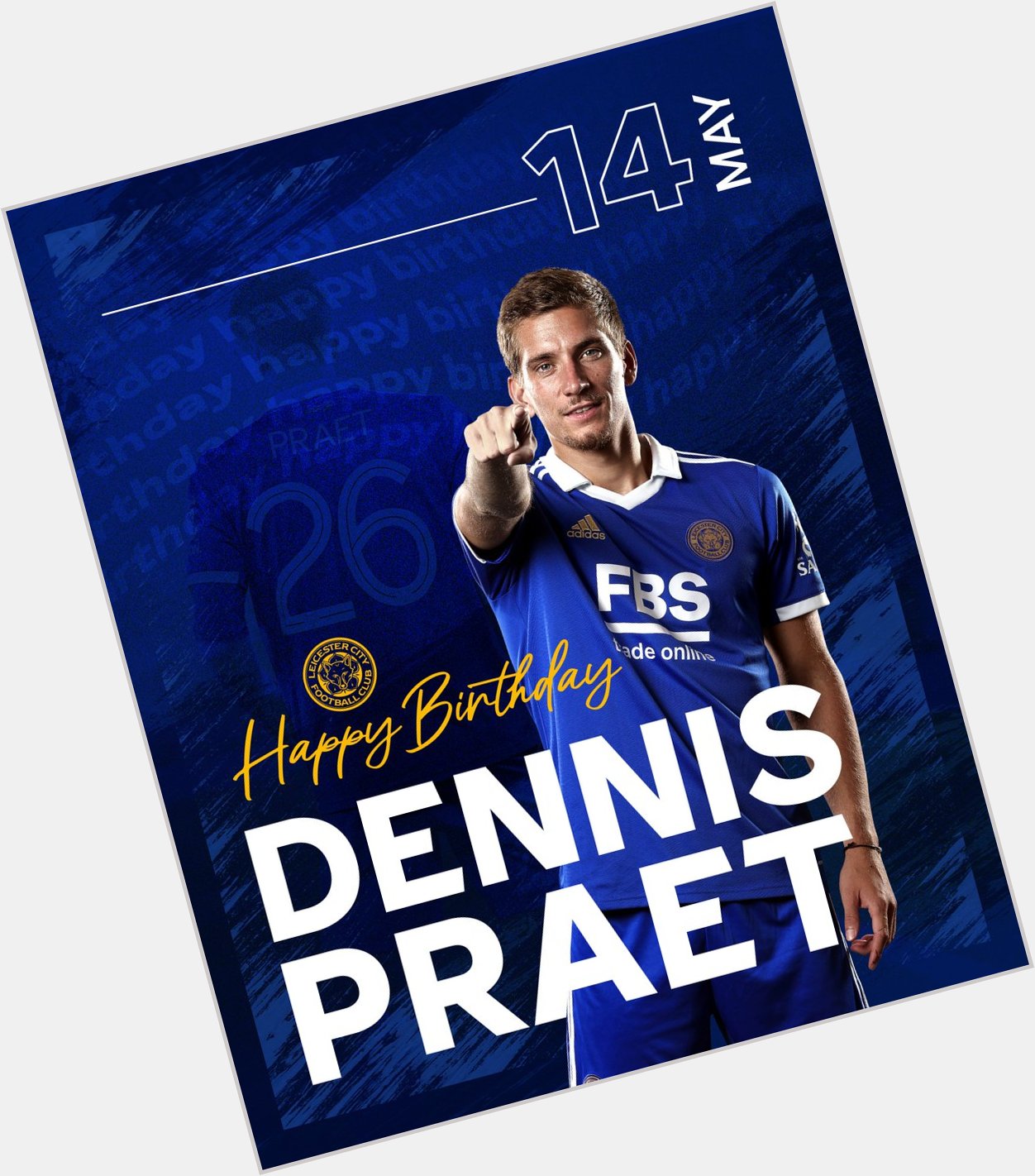 Wishing Dennis Praet a very happy birthday today! 