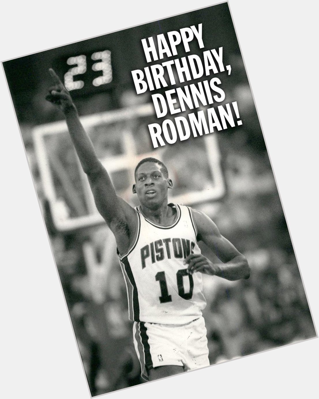 Happy birthday, Dennis Rodman!  
