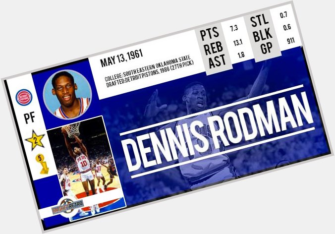 Happy Birthday Dennis Rodman    