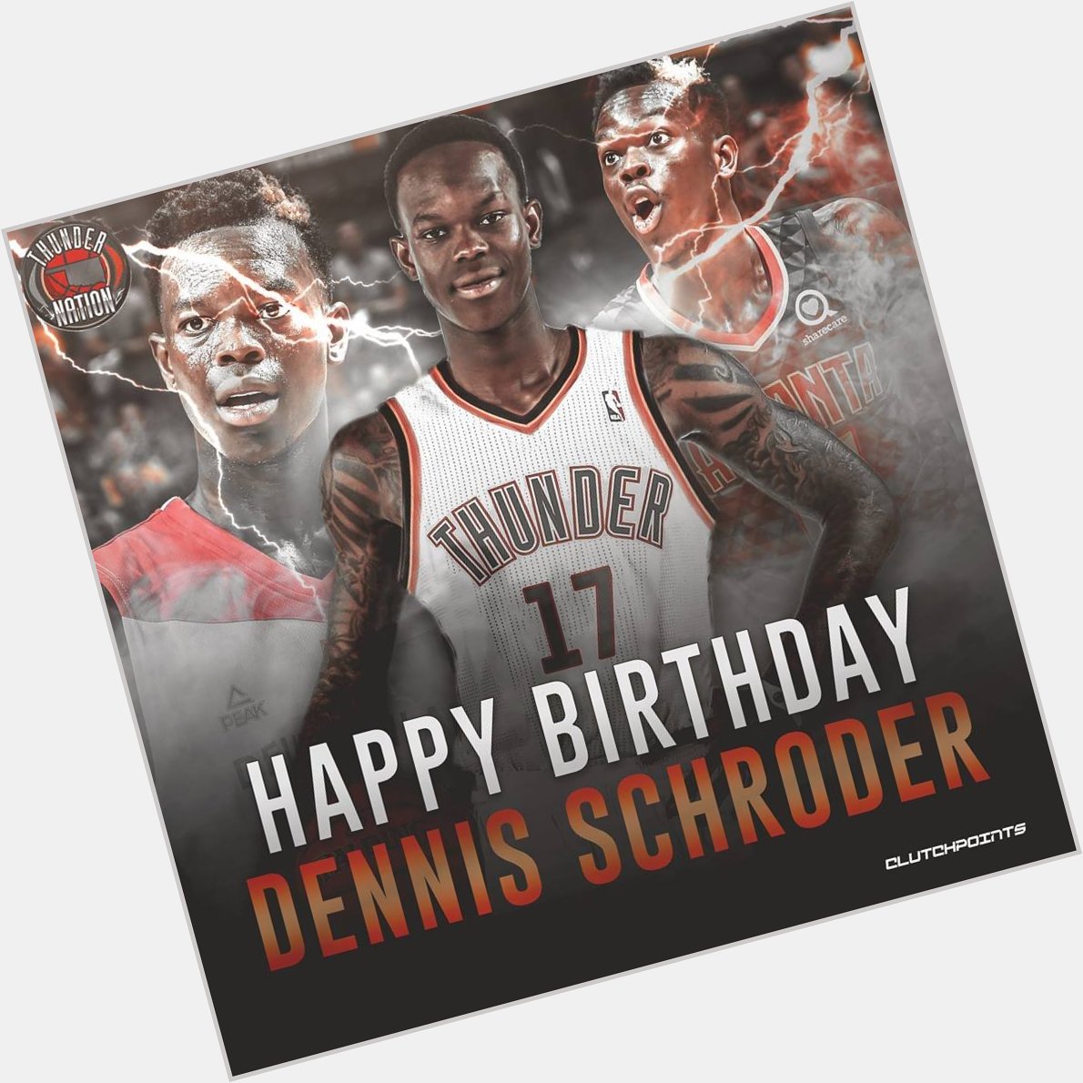 Join us in wishing our new member Dennis Schroder a happy 25th birthday  