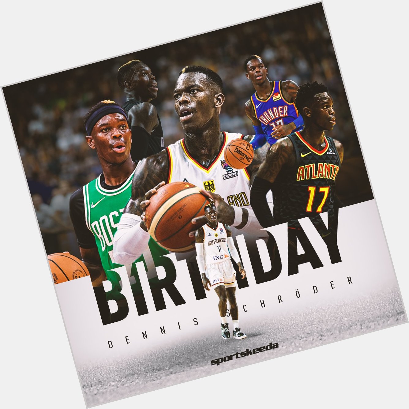 Join us wishing a very Happy Birthday to Dennis Schroder! 