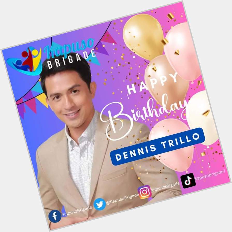 Happy birthday to our Kapuso Drama King, Mr. Dennis Trillo.
We wish you all the best!   