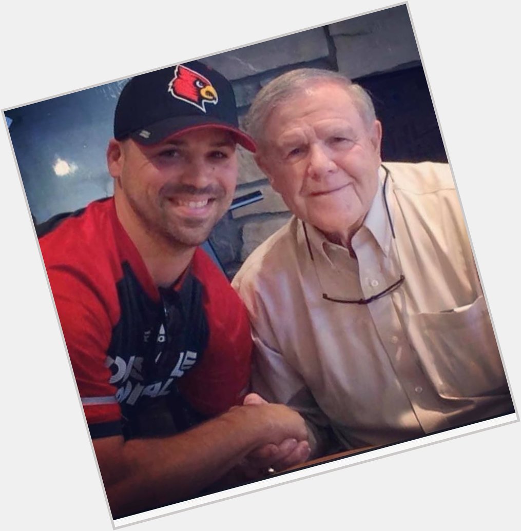 Happy birthday to the Legend Denny Crum. You re the reason I am Cardinal Faithful . All HaiL 