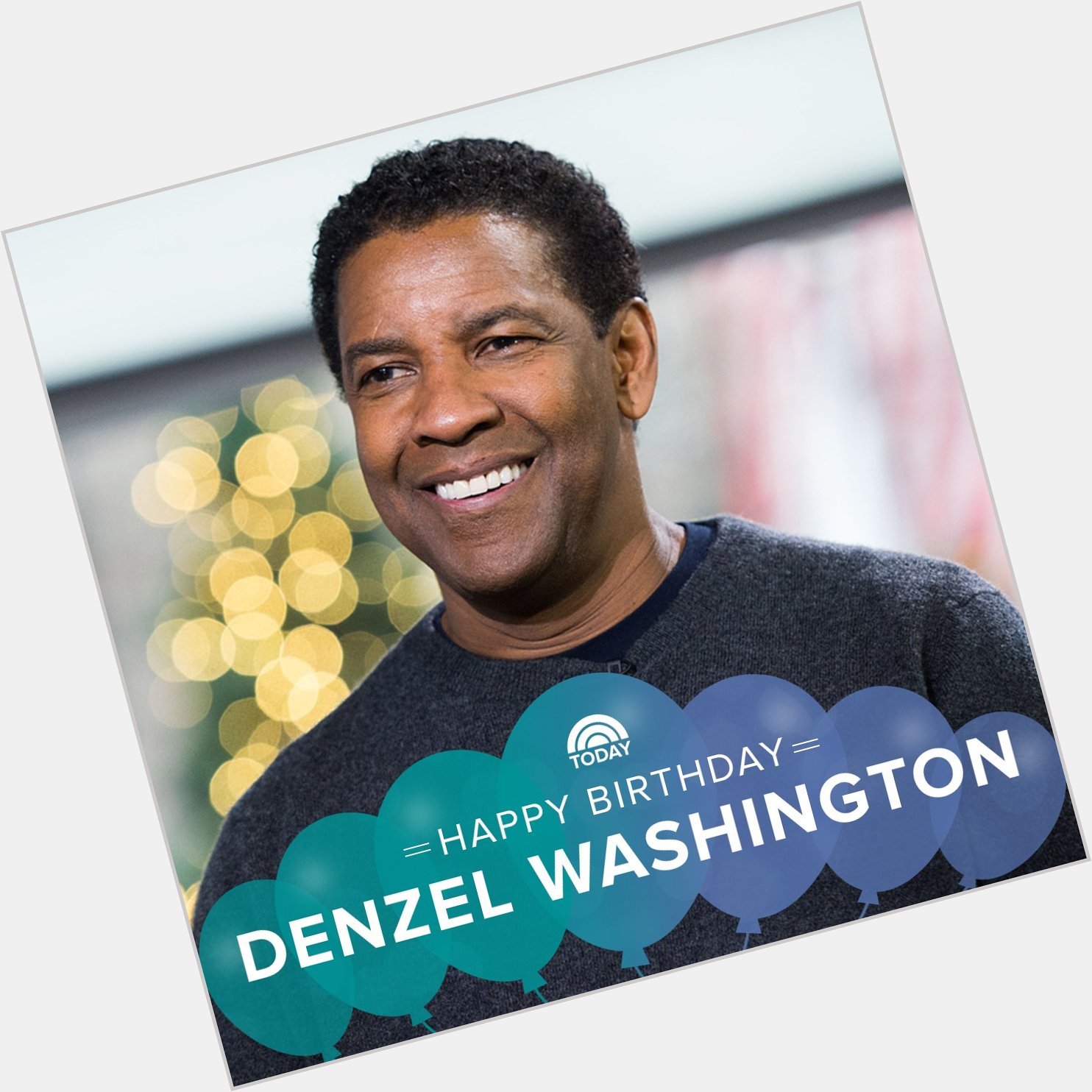 Happy birthday, Denzel Washington! 
