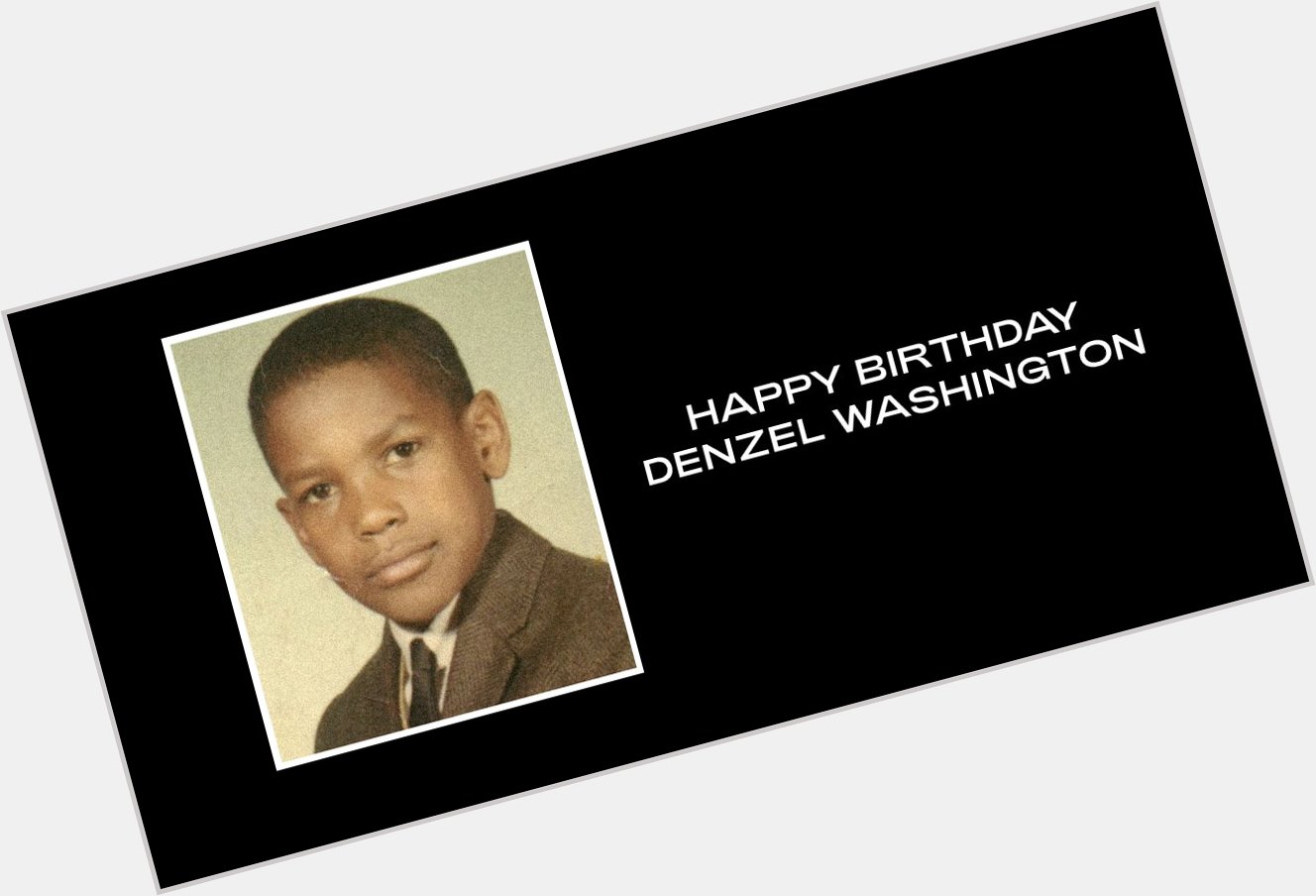 Beyoncé wishes Denzel Washington a happy 67th birthday. 
