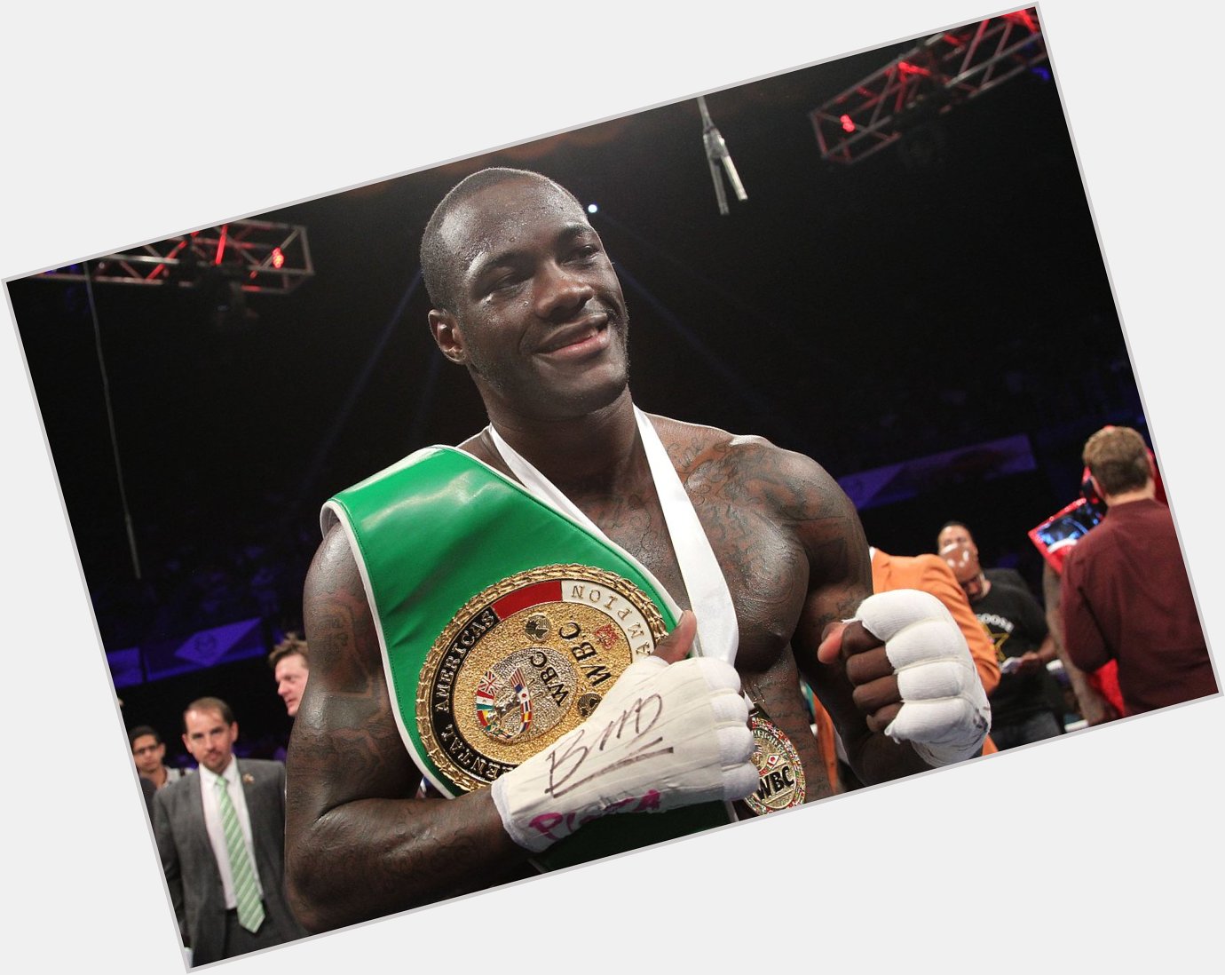 Happy Birthday WBC Heavyweight Champion Deontay Wilder Our Only HW Champ in the USA, and We Are Very Proud Of Him 