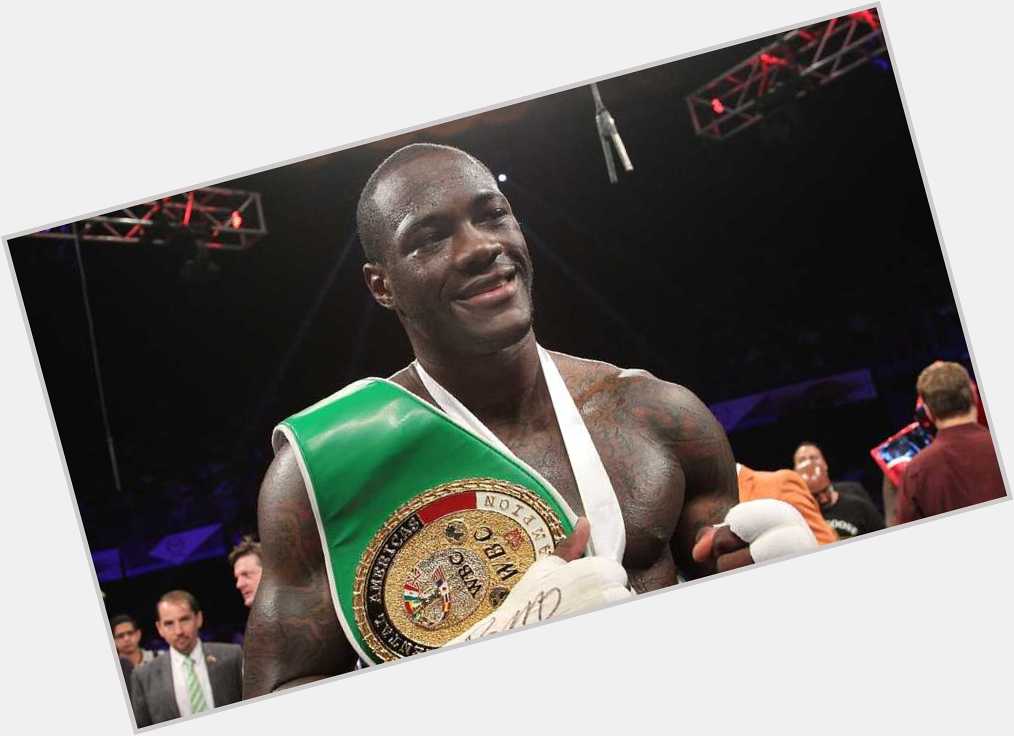 Happy Birthday to the Bronze Bomber himself! Deontay Wilder turns 36 today. 