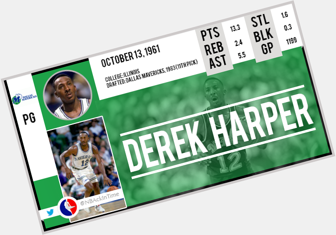 Happy Birthday Derek Harper !      