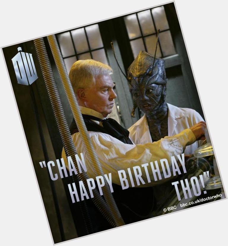 Happy birthday to Sir Derek Jacobi: I... am the Master! 