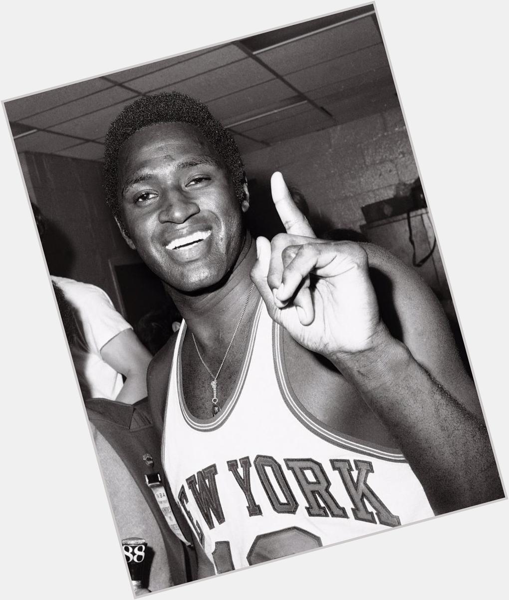 Happy Birthday to second-best Captain New York has ever seen (Derek Jeter has you beat :/), Willis Reed 