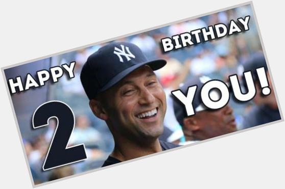 Happy Birthday Derek Jeter!  