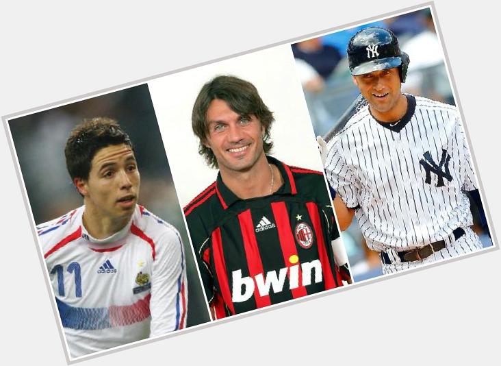 Happy to Paolo Maldini, and legend Derek Jeter!  