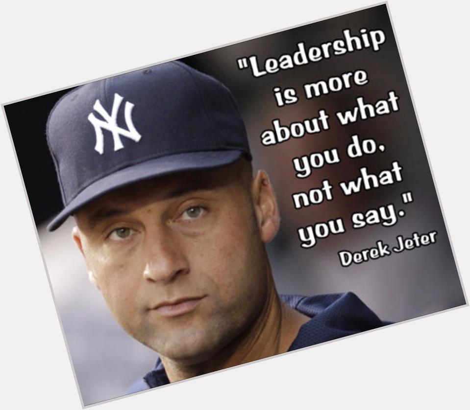 Here\s a Derek Jeter for your birthday . Happy birthday, captain. 