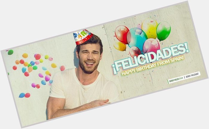 Hoy es el cumple de ¡FELICIDADES! Happy Birthday from your Spanish fans.  