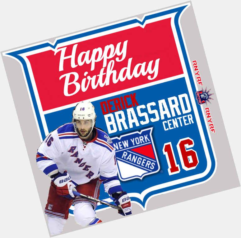 Happy Birthday Derick Brassard 