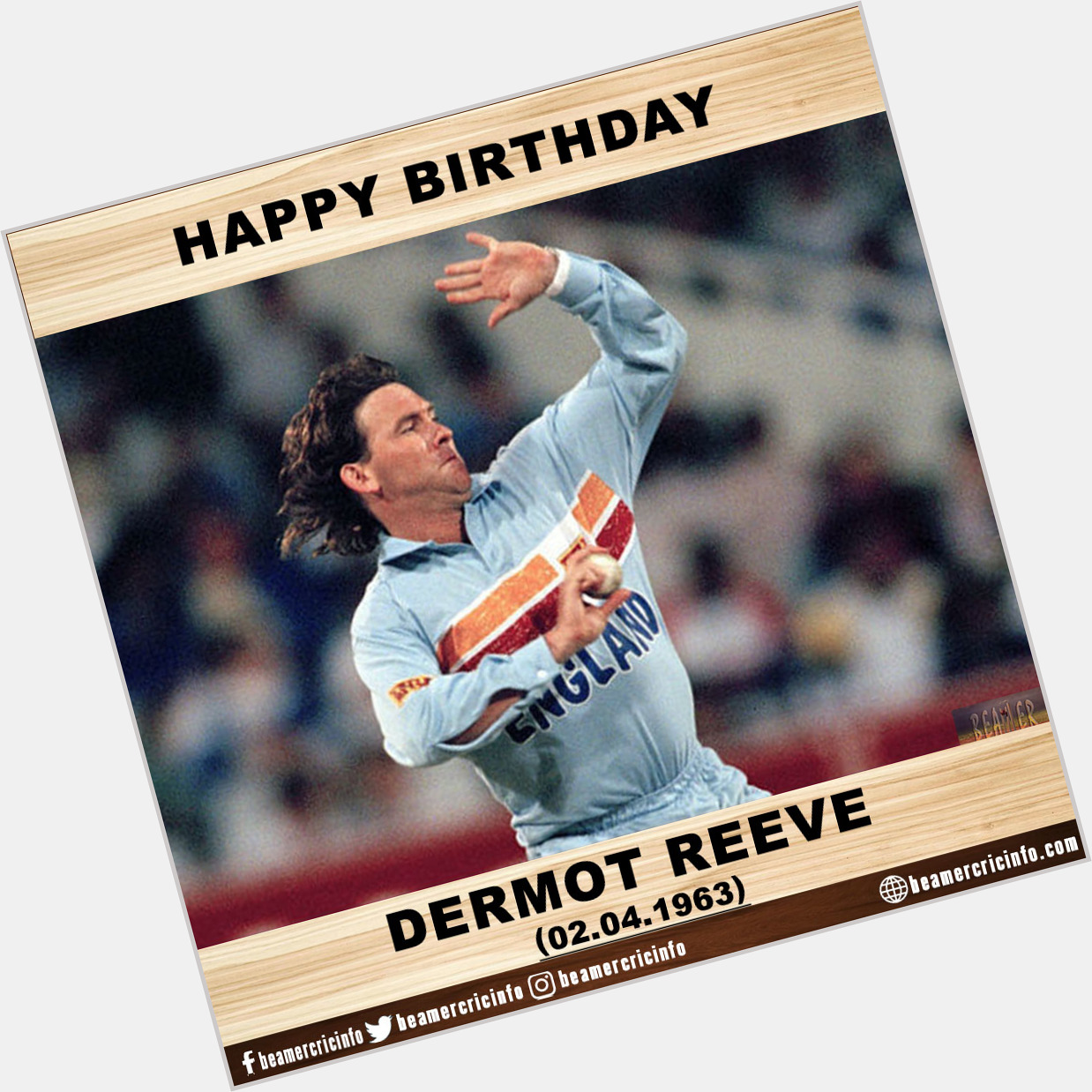 Happy Birthday!!!
Dermot Reeve...     