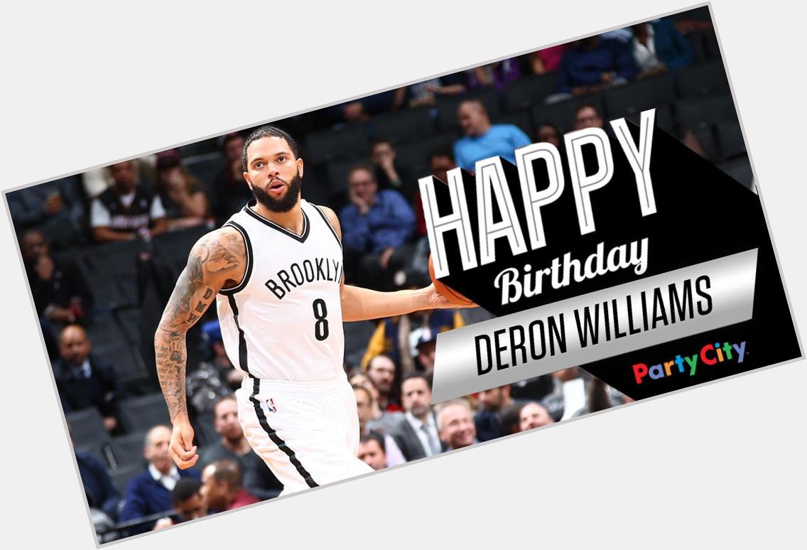 Join us and in wishing Deron Williams a Happy Birthday! 