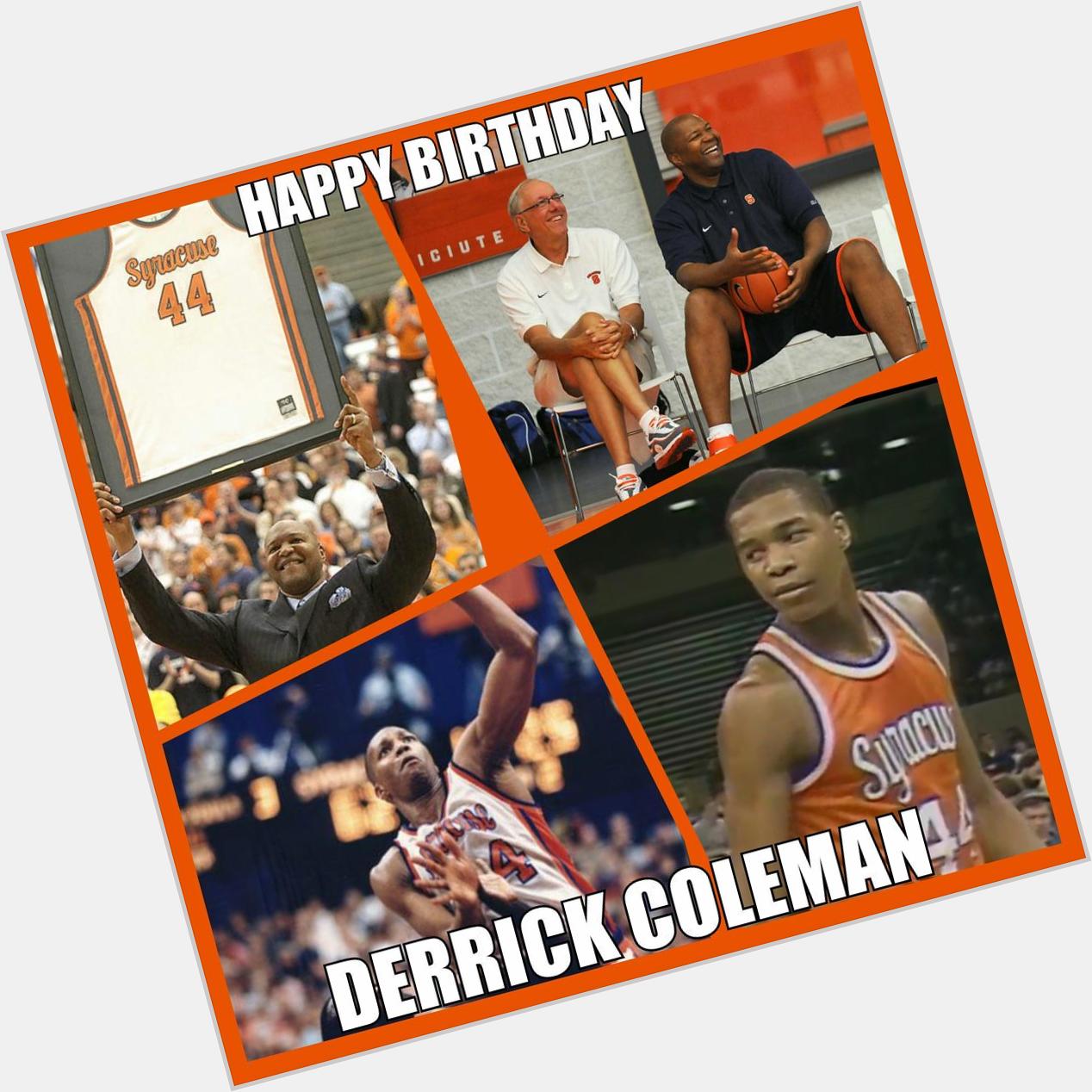 Wishing A Very Happy Birthday to Derrick Coleman! 