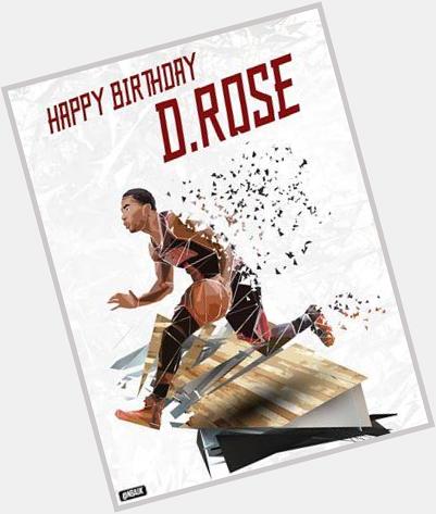 Happy birthday, Derrick Rose! 