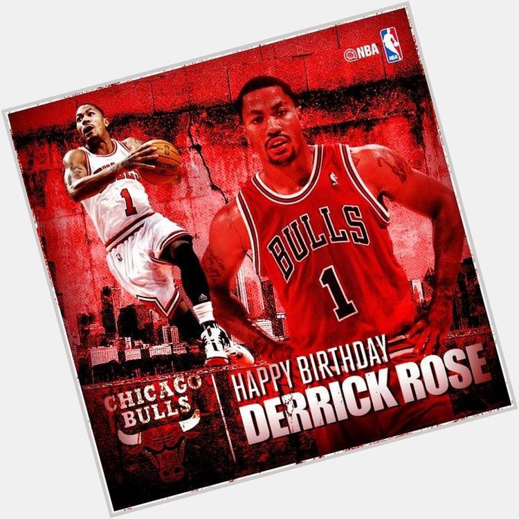 Wish Derrick Rose a Happy birthday!!!!  