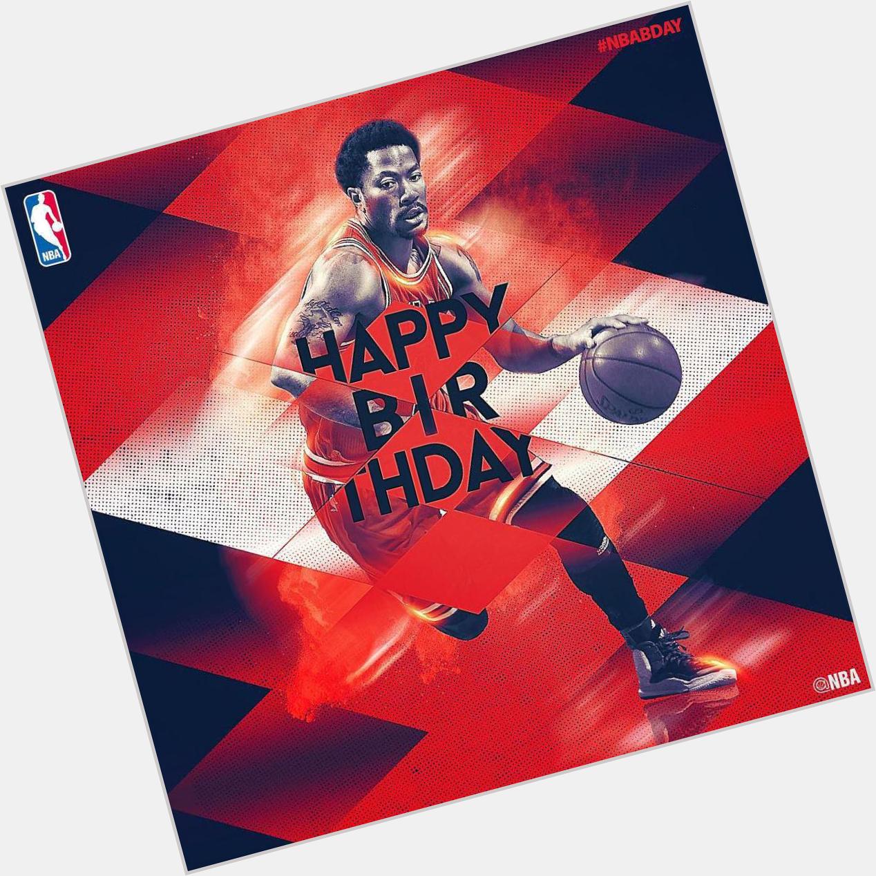 NBA Join us in wishing DERRICK ROSE of the a HAPPY BIRTHDAY! 