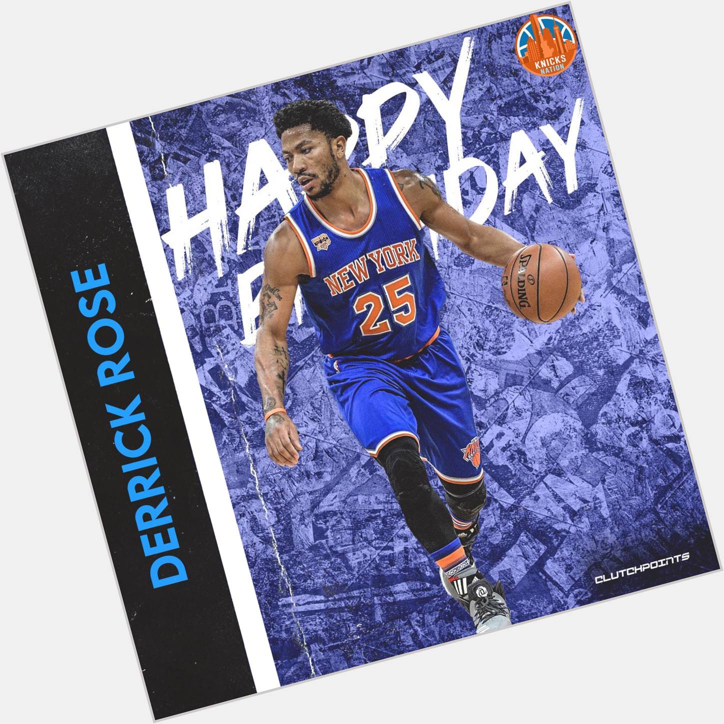 Knicks Nation, join us in wishing Derrick Rose a happy 33rd birthday! 