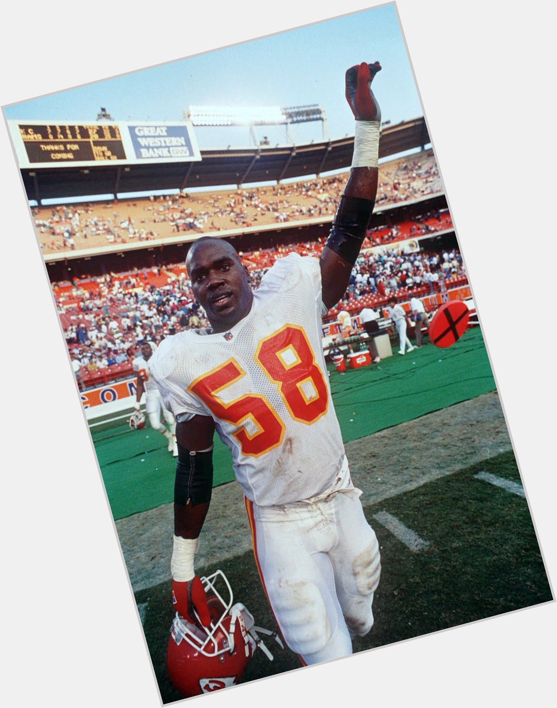 Happy Birthday to the Legendary Derrick Thomas  He would ve been 55 today. 