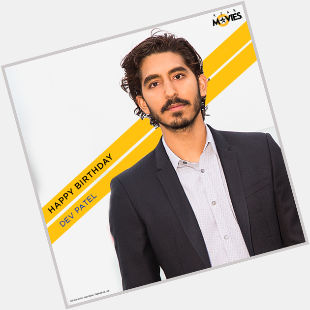 Wishing the young, talented and the lion of the film industry, Dev Patel, a very Happy Birthday. 